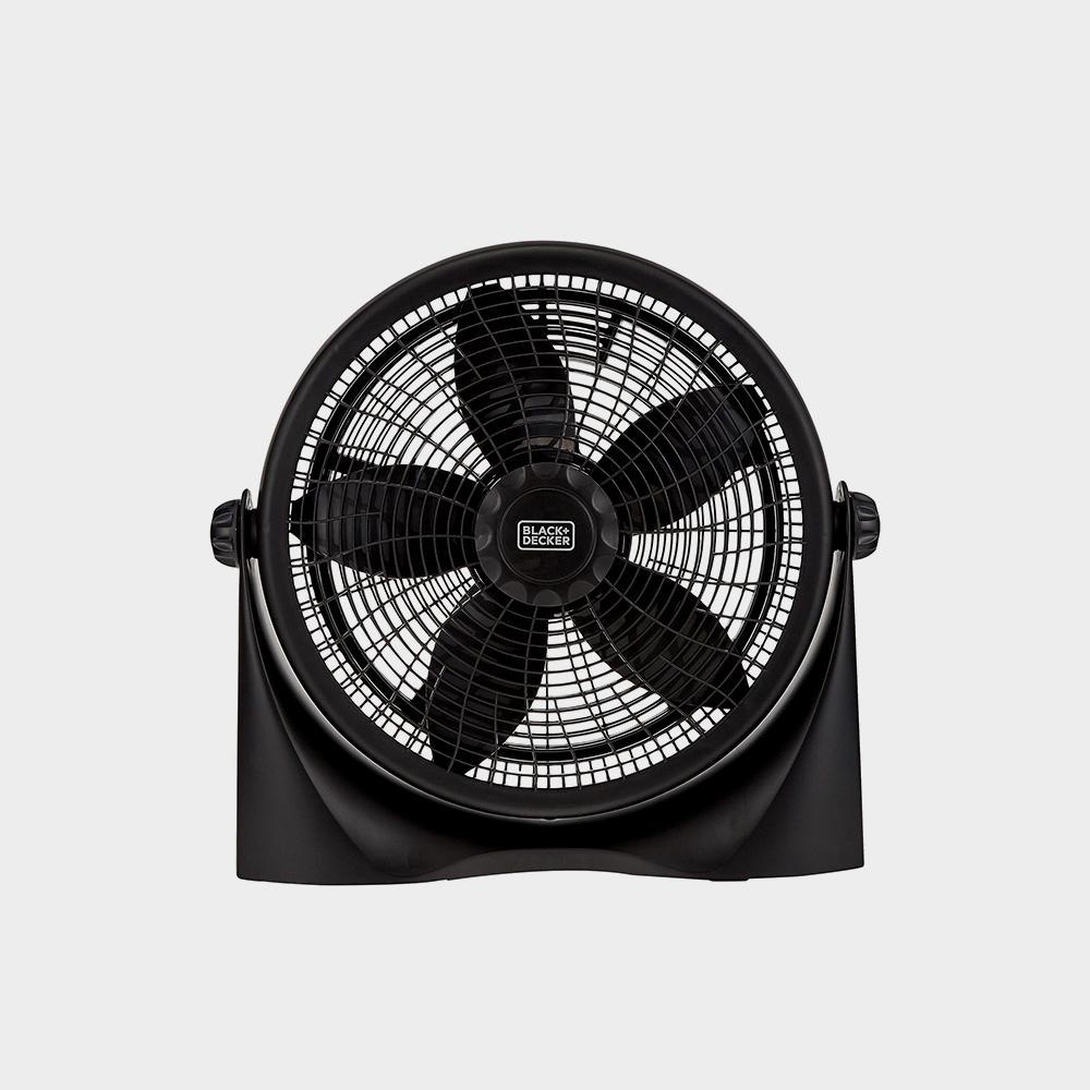 Box Fan 16 Inch Fan Diameter, 3 Speeds Low/Medium/High And 5 Blade Design Adjustable Portable Image 3