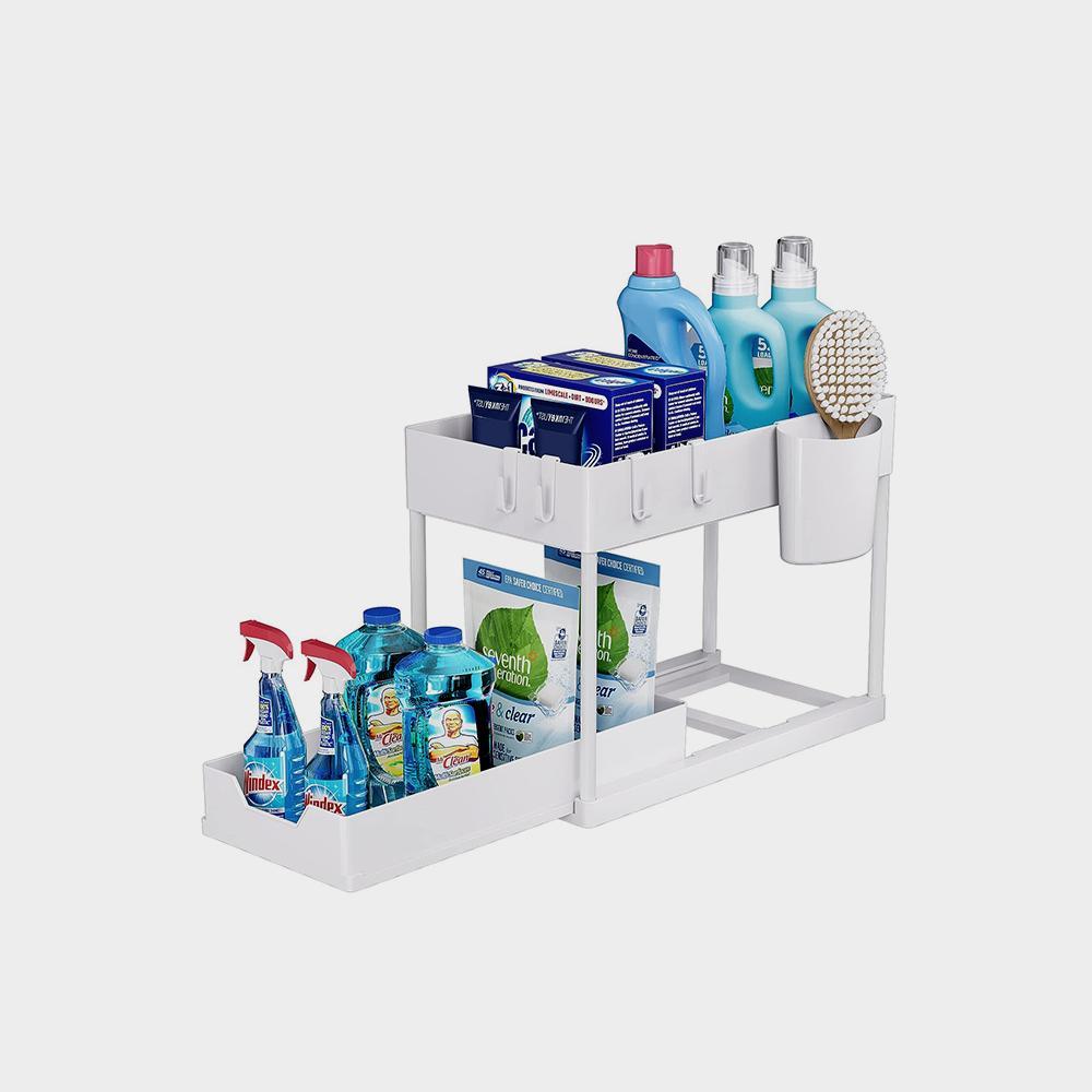 Under Sink Organizers and Storage Pull Out Sliding Drawer, Multi purpose for Kitchen Image 4